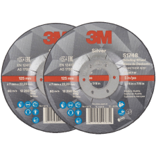 3M Silver, T27, 125 × 7 mm, 2 darab, 51748 (7100141086) barkácsgép tartozék