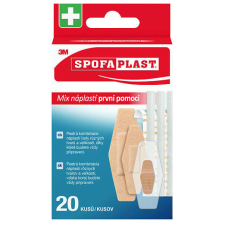 3M Spofaplast 607 Vegyes sebtapasz csomag (elsősegélycsomag), 20 db gyógyászati segédeszköz