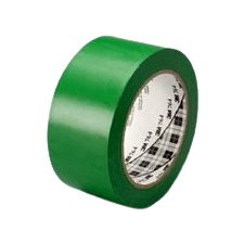 3M ™ univerzális jelölő PVC ragasztószalag 764i, zöld, 50 mm x 33 m ragasztószalag
