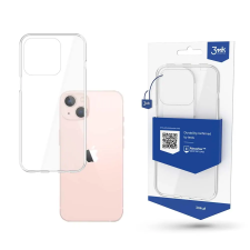3MK Clear Case Apple iPhone 14 Szilikon Tok - Átlátszó tok és táska