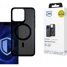 3MK COOLing MagCase légáteresztő tok iPhone 16 Pro Max fekete (5903108586863) tok és táska