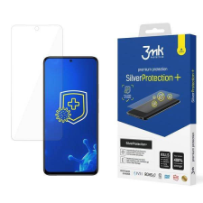 3MK Ezüst Protect+ Xiaomi Redmi Note 11S 4G nedves felvitelű antimikrobiális képernyővédő fólia mobiltelefon kellék