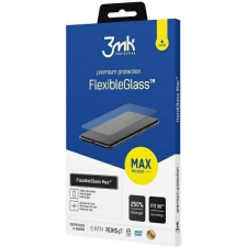 3MK FlexibleGlass Max hibrid üvegfólia 7H Fekete Samsung Galaxy S21 5G (3MK1479) mobiltelefon kellék