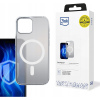 3MK Frosty MagCase tok Apple iPhone 12 Pro Max füstös-fehér (5903108596602)