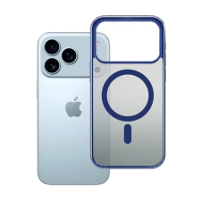 3MK Frosty MagCase tok Apple iPhone 17 Pro Max füstös-kék tok és táska