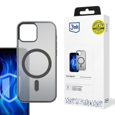 3MK Frosty MagCase tok iPhone 13 - fekete tok és táska