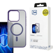 3MK Frosty MagCase tok iPhone 15 Pro Max - lila tok és táska