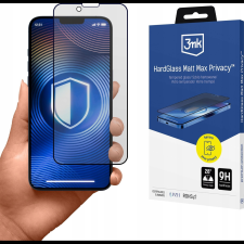 3MK HardGlass Matt Max edzett üvegfólia 9H Privacy Apple iPhone 13 Mini ( ) mobiltelefon kellék