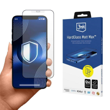 3MK HardGlass Matt Max matt edzett üveg iPhone 15 Pro mobiltelefon kellék