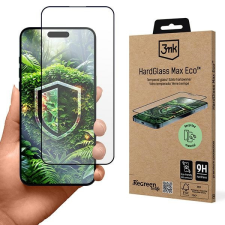 3MK HardGlass Max Eco edzett üveg újrahasznosított anyagból iPhone 15 Pro Max mobiltelefon kellék