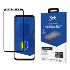 3MK HardGlass Max edzett üvegfólia 9H Fekete Samsung Galaxy S8 107572 mobiltelefon kellék
