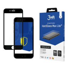 3MK HardGlass Max Lite edzett üvegfólia 9H Fekete Apple iPhone 7/8 107631 mobiltelefon kellék