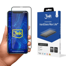 3MK HardGlass Max Lite edzett üvegfólia 9H Fekete Apple iPhone Xr 107637 mobiltelefon kellék
