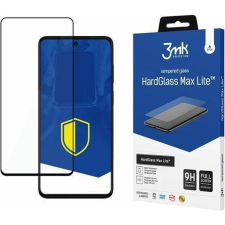 3MK HardGlass Max Lite edzett üvegfólia 9H Fekete Motorola Moto G42 (3MK3845BLK) mobiltelefon kellék