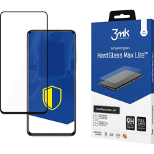 3MK HardGlass Max Lite edzett üvegfólia 9H Fekete Xiaomi Poco X3 Pro (3MK2425BLK) mobiltelefon kellék