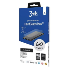3MK HardGlass Max Privacy iPhone 12/12 Pro fekete, Fullscreen Glass fólia mobiltelefon kellék
