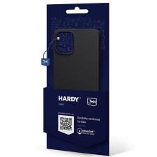 3MK Hardy MagCase Apple iPhone 12 Szilikon Tok - Fekete (5903108500777) tok és táska