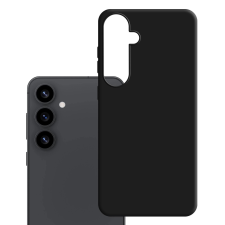 3MK Hardy MagSilicone tok Samsung Galaxy S25 Plus fekete tok és táska