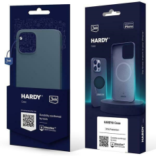 3MK Hardy tok iPhone 15 6.1&quot; kék MagSafe tok tok és táska