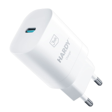 3MK Hardy USB-C Hálózati töltő - Fehér (33W) mobiltelefon kellék