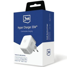 3MK Hyper Charger 35W 2xUSB-C hálózati töltő QC mobiltelefon kellék