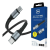 3MK Hyper N-Series USB Type C Összekötő 240W Gyorstöltő Fekete 100cm GP-194105