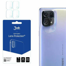 3MK Lens Protect Oppo Find X5, 4db kamera védőfólia mobiltelefon kellék