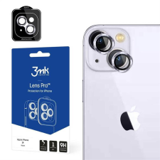 3MK Lens Protection Pro iPhone 14 6,1&quot; lila kamera védőfólia rögzítőkerettel mobiltelefon kellék