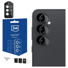 3MK Lens Protection Pro kamera lencse védő fólia fekete szegéllyel Samsung Galaxy S25 mobiltelefon kellék