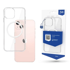 3MK Mag Case Apple iPhone 14 Plus Magsafe Műanyag Tok - Átlátszó (5903108476584) tok és táska