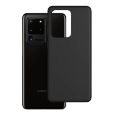 3MK Matt Case Samsung Galaxy S23 5G Szilikon Tok - Fekete (5903108494212) tok és táska