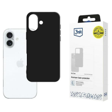 3MK Matt tok iPhone 16 Plus - fekete tok és táska