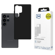 3MK Matt tok Samsung Galaxy S25 - fekete tok és táska