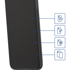 3MK Matt TPU anyagú Telefontok Redmi A3 (5903108560580) tok és táska