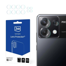 3mk Protection 3mk Lens Protection™ hibrid kamera lencse védő Poco X6 5G mobiltelefon kellék