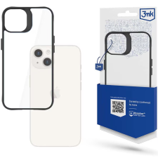 3MK Satin Armor Case+ Apple iPhone 15 Plus Tok - Fekete/Átlátszó tok és táska