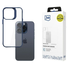 3MK Satin Armor Case+ tok iPhone 15 Pro - kék tok és táska