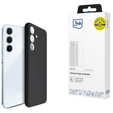 3MK Silicone tok Samsung Galaxy A55 - fekete tok és táska