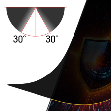 3MK Silky Matt Privacy belátásgátló fólia Realme C67 5G W-3SlMatPv-RmC6764 mobiltelefon kellék