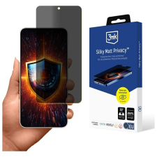 3MK Silky Matt Privacy betekintésvédett fólia Samsung Galaxy S25 Edge mobiltelefon kellék