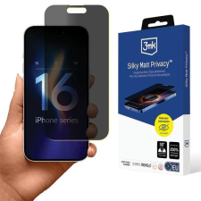 3MK Silky Matt Privacy betekintésvédett kijelzővédő fólia iPhone 16 Pro mobiltelefon kellék