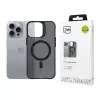 3MK Smoke MagCase tok iPhone 16 Pro Max - fekete