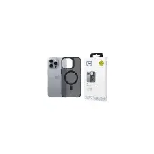 3MK Smoke MagCase tok iPhone 16 Pro Max - fekete tok és táska