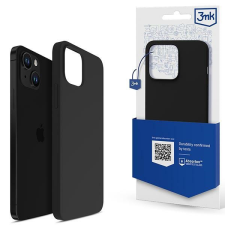 3MK Szilikon tok iPhone 13 6,1" fekete tok és táska