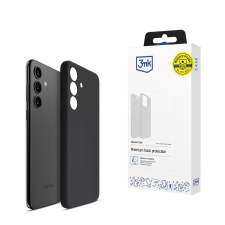  3mk szilikon tok Samsung Galaxy S24-hez - fekete tok és táska