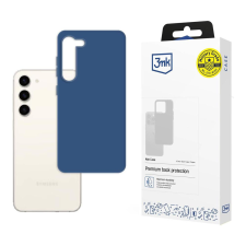3MK Tok Samsung Galaxy S23 Plus-hoz - Matt, Sötétkék tok és táska
