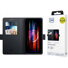 3MK Wallet kinyitható Tok Samsung Galaxy S25 Plus - Fekete (5903108615150) tok és táska