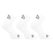 3PACK fehér boka Styx zokni (3HK1061) XL férfi zokni