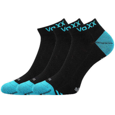  3PACK Fekete bambusz VoXX zokni (Bojar) XL