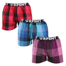3PACK férfi bő szárú boxeralsók Represent Mike (R3M-BOX-0253964) L férfi alsó